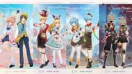 Miliastra Wonderland's second set of 4-star Elite Cosmetics (Image via HoYoverse)